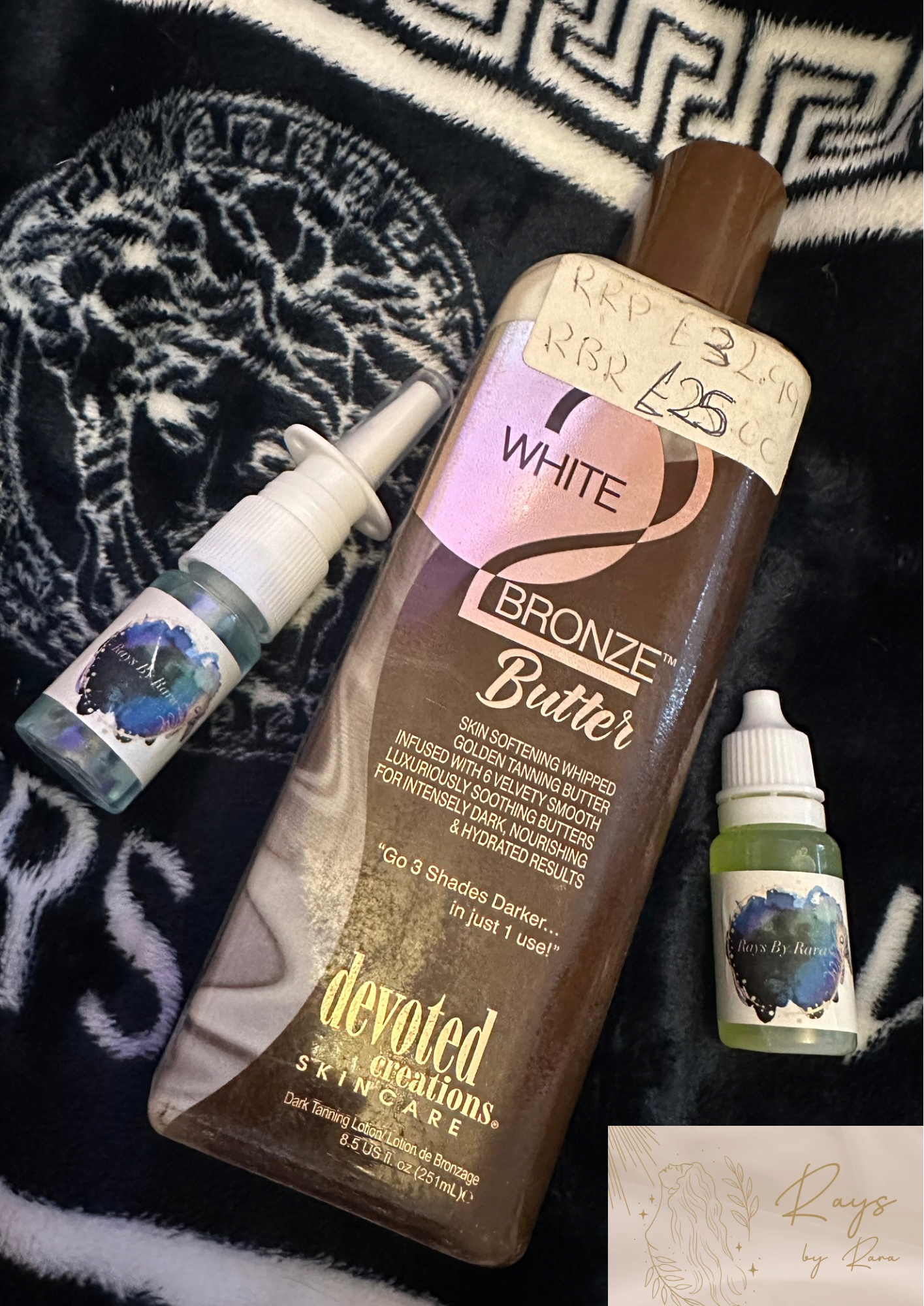 White 2 bronze butter tanning bundle