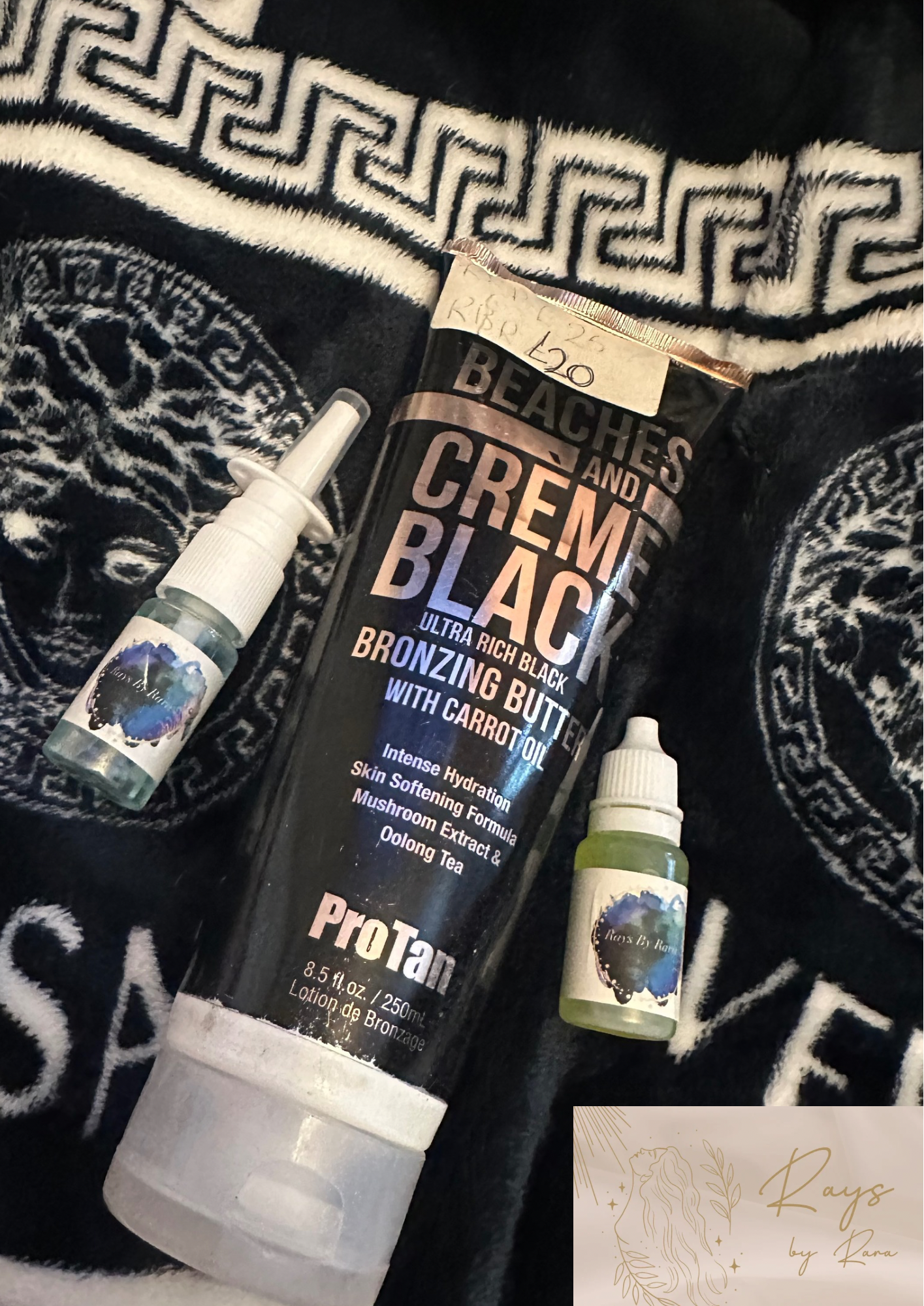 Beaches & crème black bronzing butter tanning bundle
